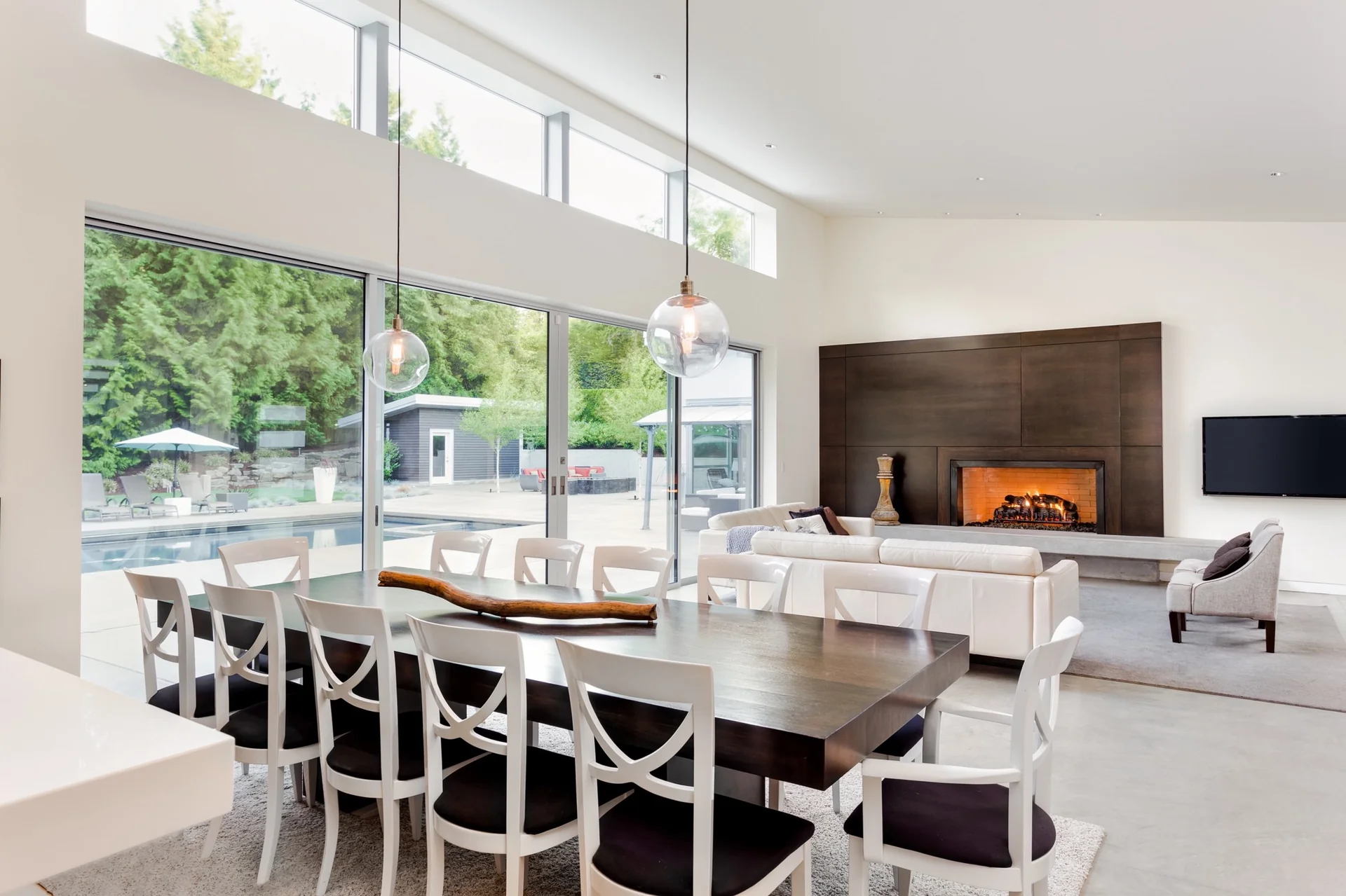 Representative open-plan living and dining room illustrating clear property presentation